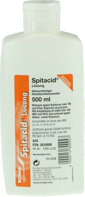 SPITACID Händedesinfektion Spenderflasche - 500ml
