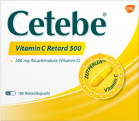 CETEBE Vitamin C Retardkapseln 500 mg - Vitamine und Mineralstoffe