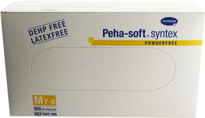 PEHA-SOFT Syntex Unters.Handsch.unste.pud.frei M - 100St