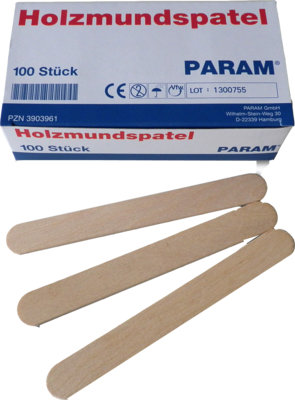 MUNDSPATEL Holz Karton - 100St