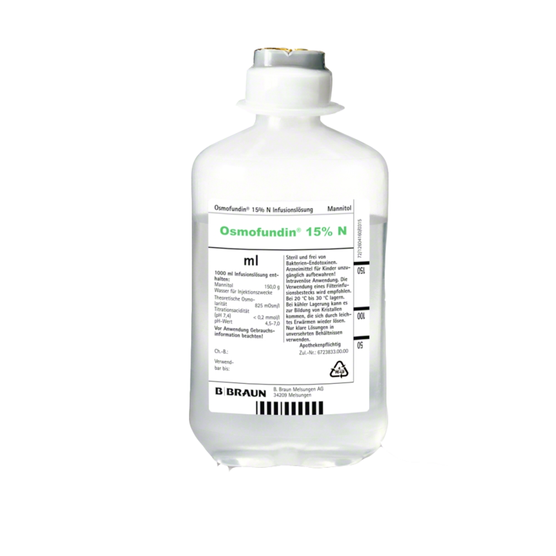 OSMOFUNDIN 15% N Ecoflac Pl. Infusionslösung