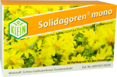 SOLIDAGOREN mono Kapseln - 60St - Stärkung & Steigerung der Blasen-& Nierenfunktion