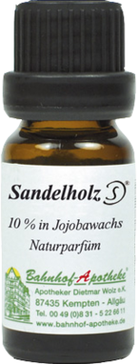 SANDELHOLZ 10% in Jojoba Öl - 10ml