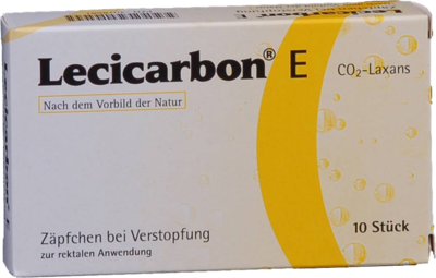 LECICARBON E CO2 Laxans Erwachsenensuppositorien - 10St - Abführmittel