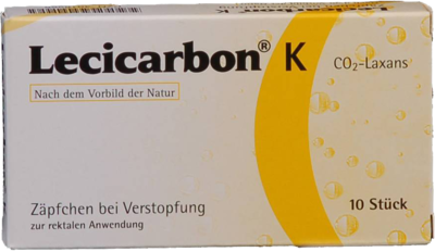 LECICARBON K CO2 Laxans Kindersuppositorien - 10St - Abführmittel