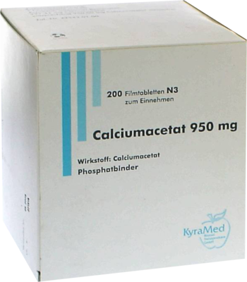 CALCIUMACETAT 950 mg Filmtabletten - 200St