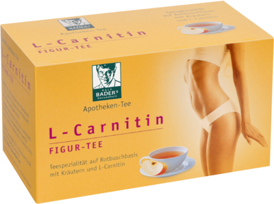 BADERS Aktiv Tee L-Carnitin Filterbeutel - 20St - Teespezialitäten