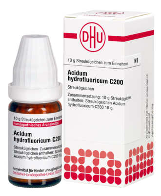 ACIDUM HYDROFLUORICUM C 200 Globuli - 10g