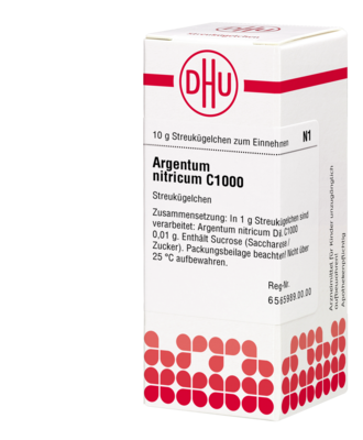 ARGENTUM NITRICUM C 1000 Globuli - 10g