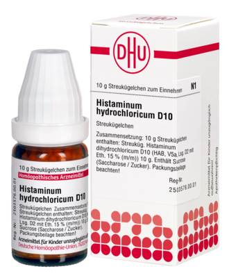 HISTAMINUM hydrochloricum D 10 Globuli - 10g