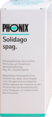 PHÖNIX SOLIDAGO spag.Mischung - 50ml - Stärkung & Steigerung der Blasen-& Nierenfunktion