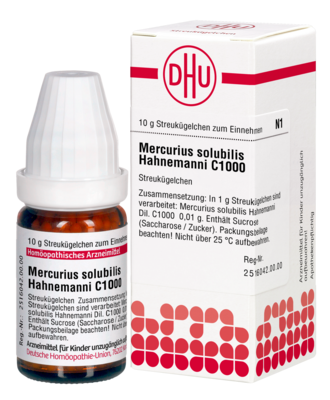 MERCURIUS SOLUBILIS Hahnemanni C 1000 Globuli - 10g