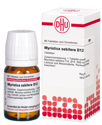 MYRISTICA SEBIFERA D 12 Tabletten - 80St