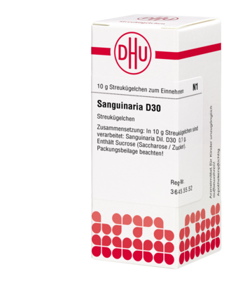 SANGUINARIA D 30 Globuli - 10g
