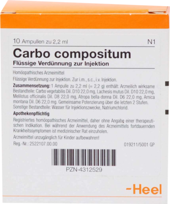 CARBO COMPOSITUM Ampullen - 10St