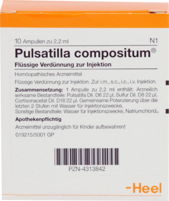 PULSATILLA COMPOSITUM Ampullen - 10St