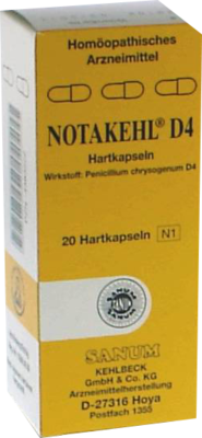 NOTAKEHL D 4 Kapseln - 20St - L - N