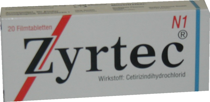 ZYRTEC 10 mg Filmtabletten
