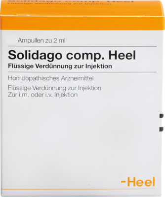 SOLIDAGO COMP.Heel Ampullen - 100St - Stärkung & Steigerung der Blasen-& Nierenfunktion