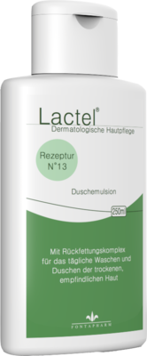 LACTEL Nr.13 Duschemulsion m.Rückfettung - 250ml