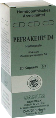 PEFRAKEHL D 4 Kapseln - 20St - O - Q
