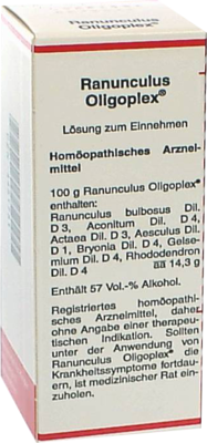 RANUNCULUS OLIGOPLEX Liquidum - 50ml