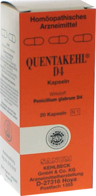 QUENTAKEHL D 4 Kapseln - 20St - O - Q