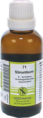 STRONTIUM K Komplex Nr.71 Dilution - 50ml