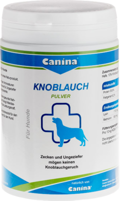 CANINA Knoblauch Pulver f.Hunde - 700g - Zecken, Flöhe & Co.