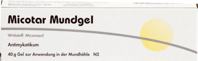 MICOTAR Mundgel - 40g