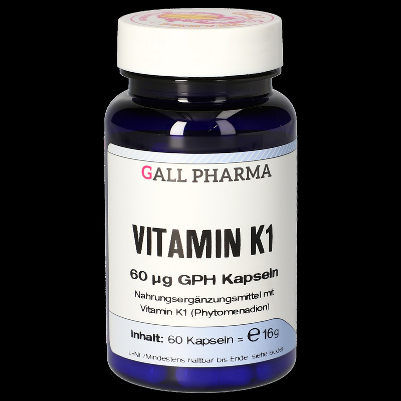 VITAMIN K1 60 µg GPH Kapseln