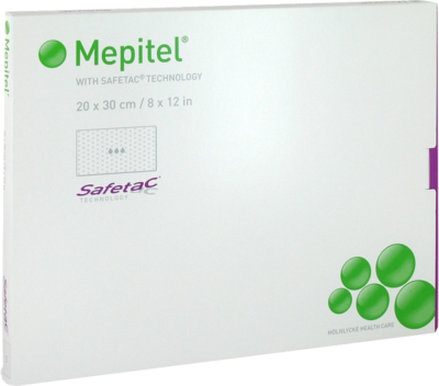 MEPITEL Silikon Netzverband 20x30 cm steril - 5St
