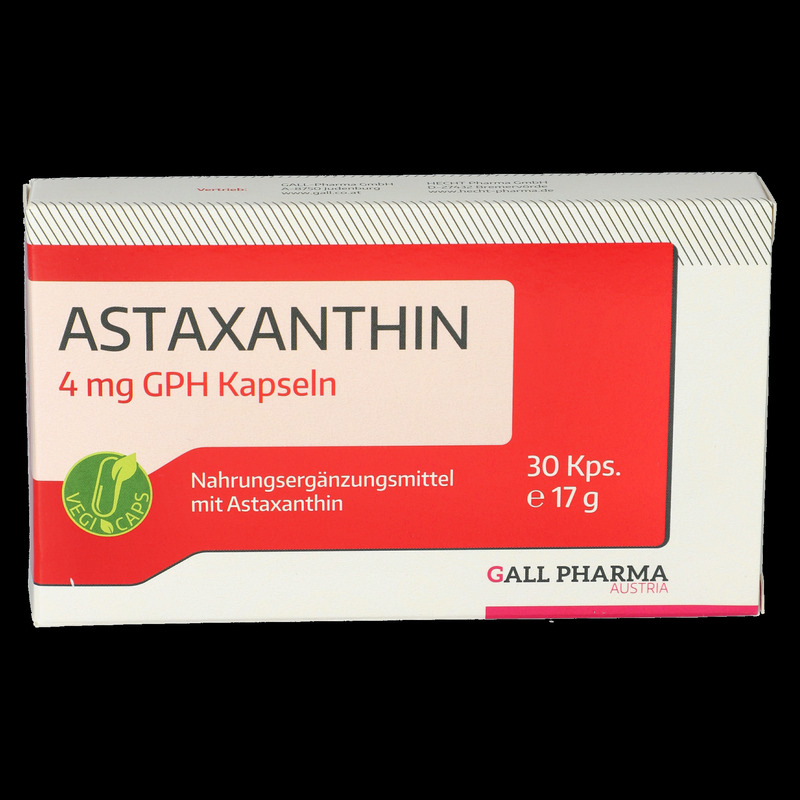 ASTAXANTHIN 4 mg GPH Kapseln