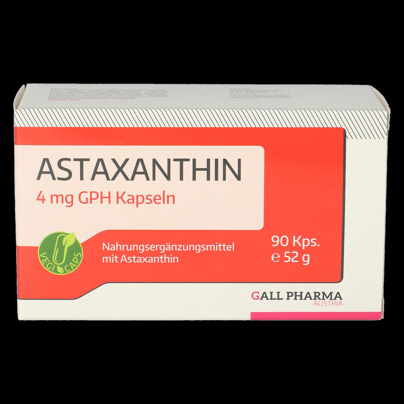ASTAXANTHIN 4 mg GPH Kapseln