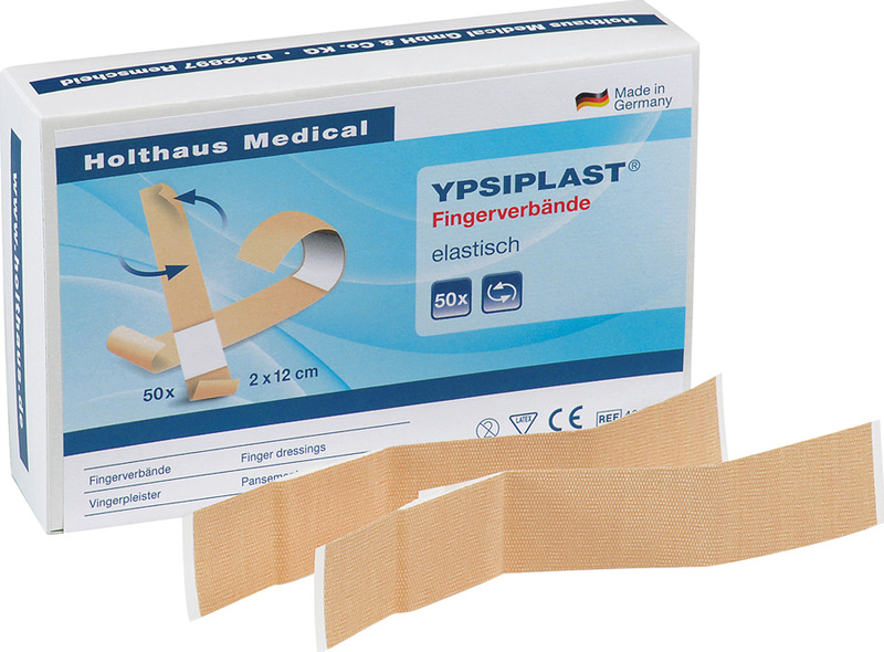 FINGERVERBAND YPSIPLAST elastisch 2x12 cm haut