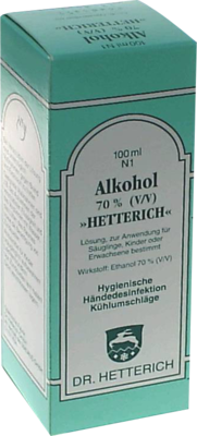 ALKOHOL 70% V/V Hetterich - 200ml - Madaus