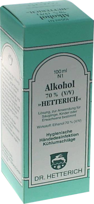 ALKOHOL 70% V/V Hetterich - 500ml - Madaus