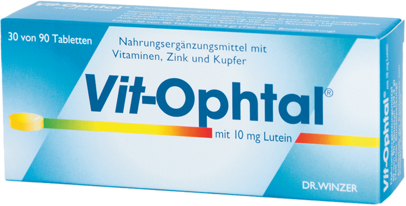 VIT OPHTAL mit 10 mg Lutein Tabletten