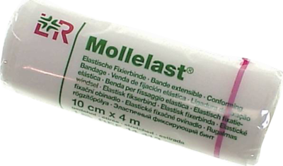 MOLLELAST Binden 10 cmx4 m weiß - 1St