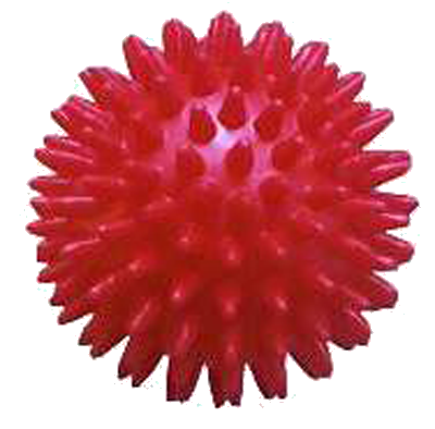 MASSAGEBALL Igel 9 cm rot - 1St