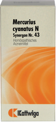 SYNERGON KOMPLEX 43 Mercurius cyanatus N Tabletten - 100St