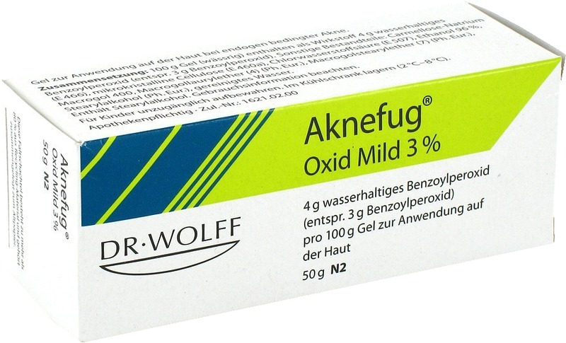AKNEFUG oxid mild 3% Gel