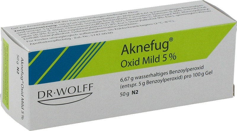 AKNEFUG oxid mild 5% Gel