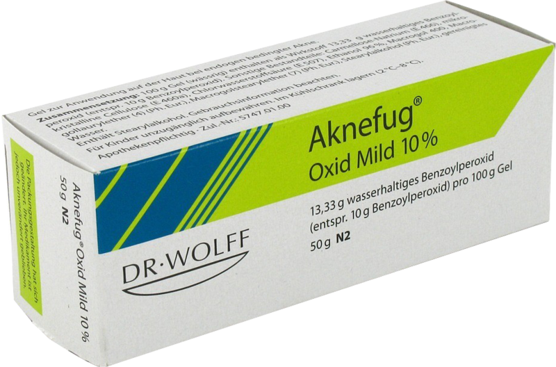 AKNEFUG oxid mild 10% Gel