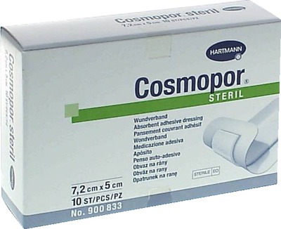 COSMOPOR steril Wundverband 5x7,2 cm