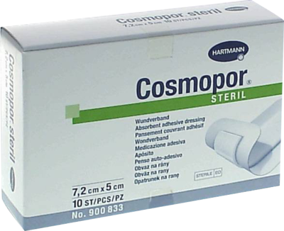 COSMOPOR steril Wundverband 5x7,2 cm - 10St