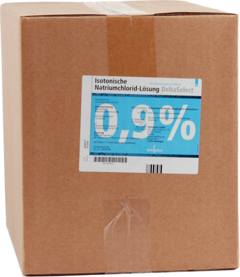 ISOTONISCHE NaCl 0,9% DELTAMEDICA Inf.-Lsg.Plastik - 10X1000ml