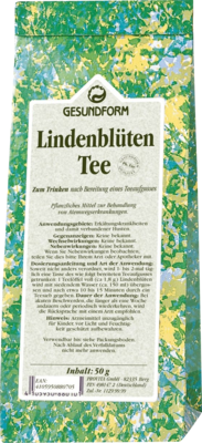 GESUNDFORM Lindenblüten Tee - 50g - Arzneitees