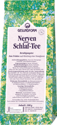 GESUNDFORM Beruhigungs Tee - 100g - Arzneitees