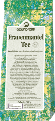 GESUNDFORM Frauenmantelkraut Tee - 100g - Arzneitees